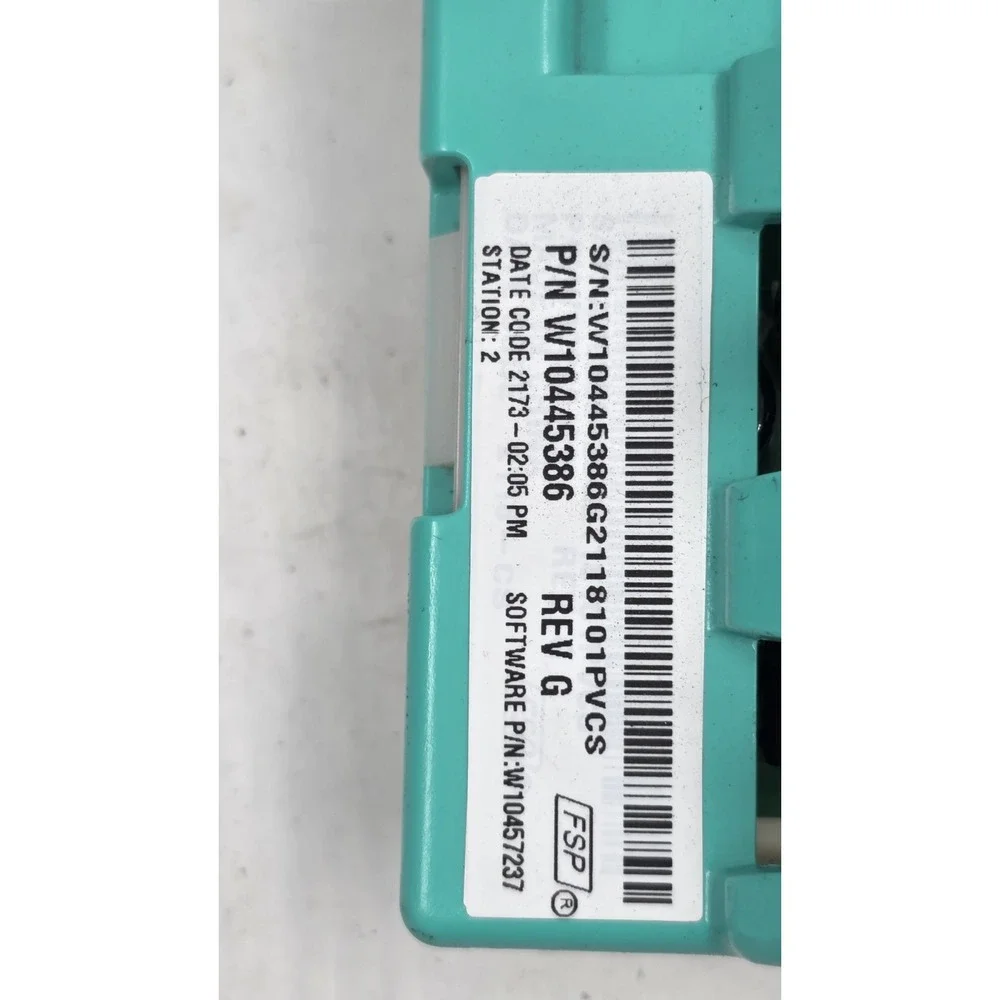 Whirlpool Maytag Washer Control Board P# W10445386